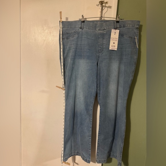 Gloria Vanderbilt shape effect flare leg smoothing panel technology high rise - Picture 4 of 12